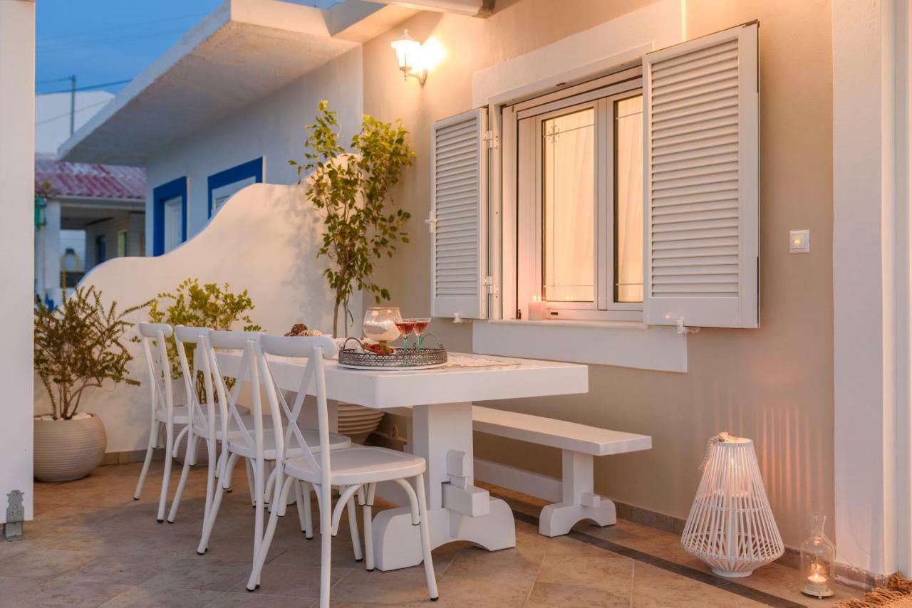 Full View In A Luxury House Villa Kalamaki  Exterior photo